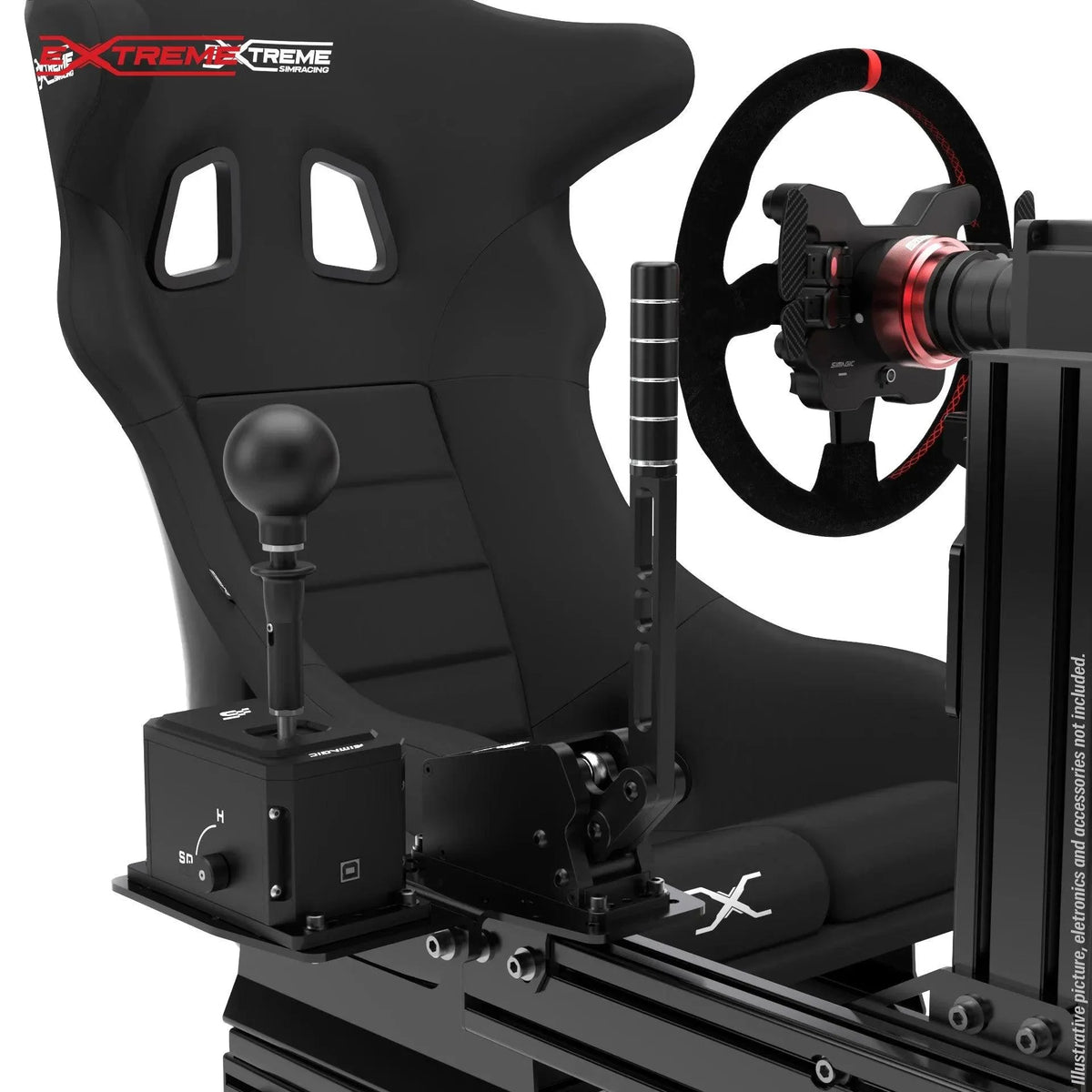 HANDBRAKE ADD-ON FOR GEAR SHIFTER MOUNT AX80 – Extreme Simracing