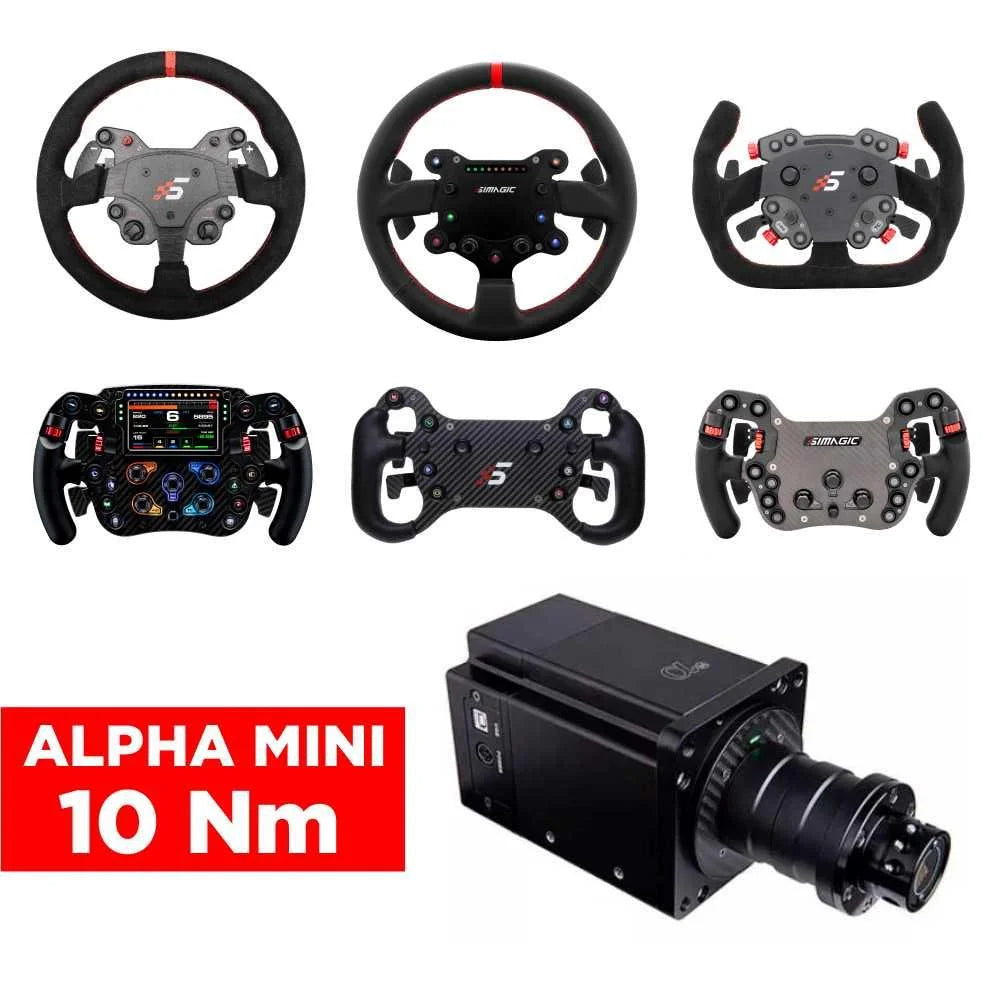 SIMAGIC DIRECT DRIVE ALPHA MINI - 10 Nm Configuratorfor Sim Racing