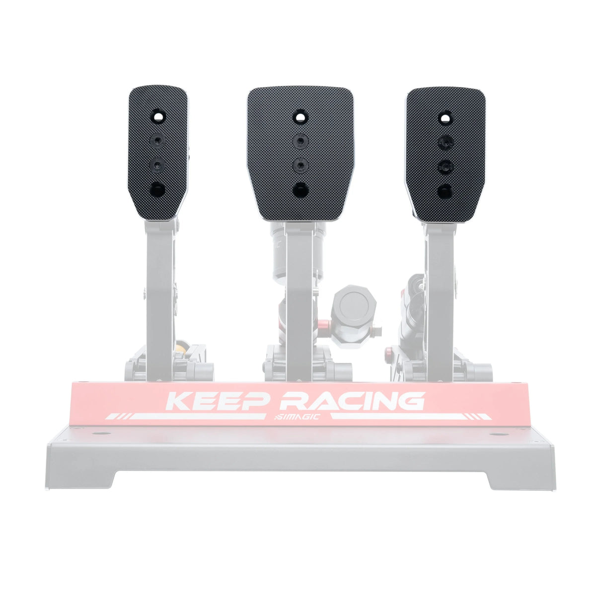 SIMAGIC - P1000 P-SFP STANDARD FLAT PEDAL PLATEfor Sim Racing | Premium Sim Racing Gear