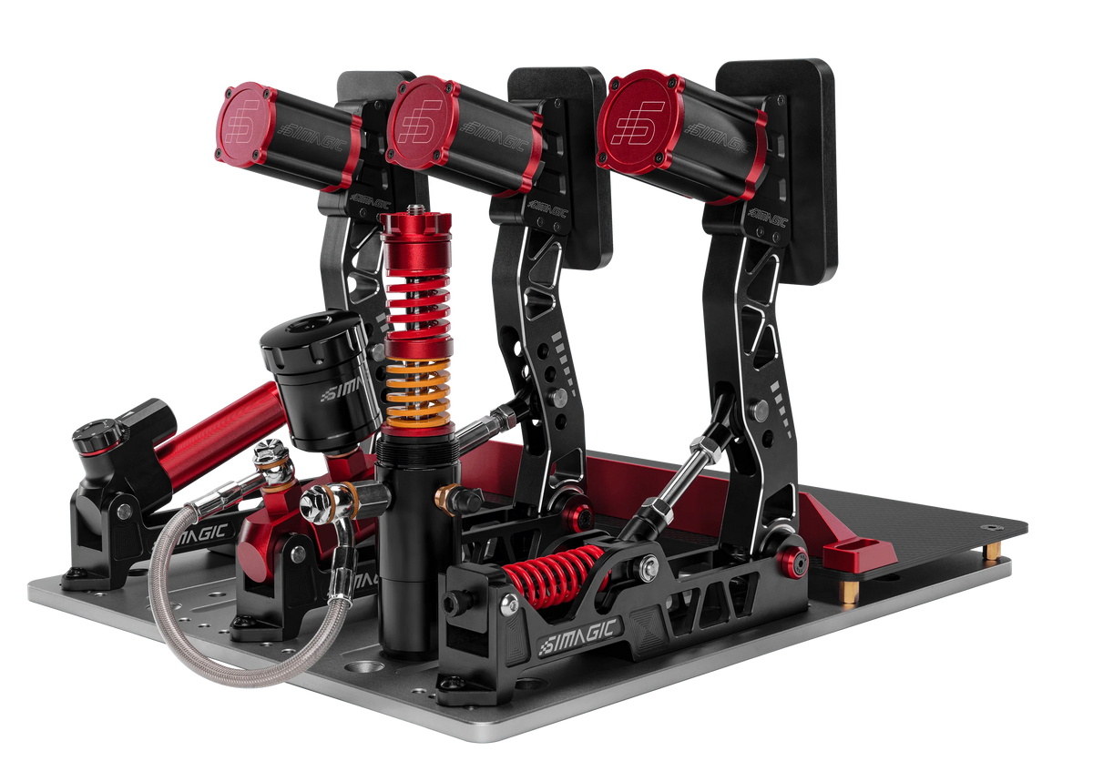 Y*8様 展示品Simagic P2000-100kg ペダル 正規品 外箱なし SIMAGIC Simagic P2000-100KG ペダル シマジック 100kgロードセル 油圧