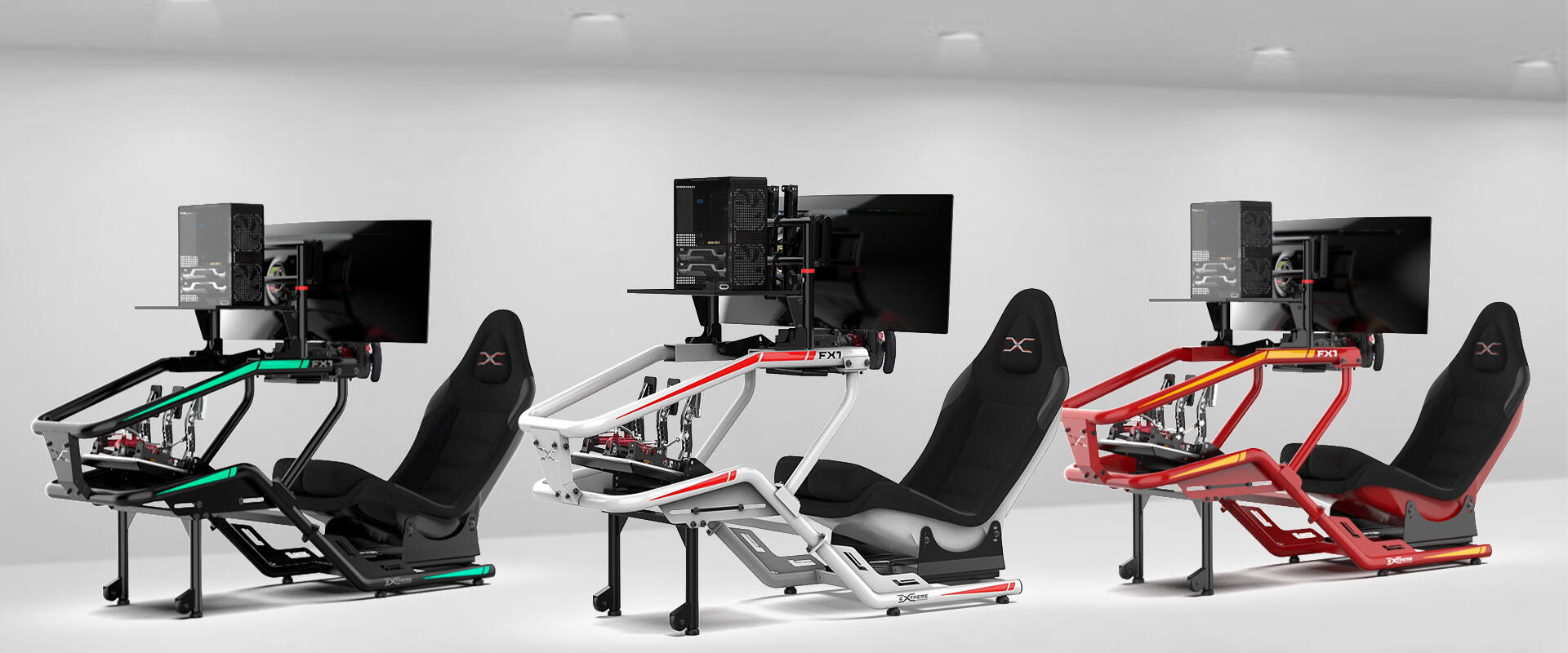 THE SIGNATURE ALLUMINUM RIG Discover the AX80 & AX160: The Ultimate Sim Racing Experience