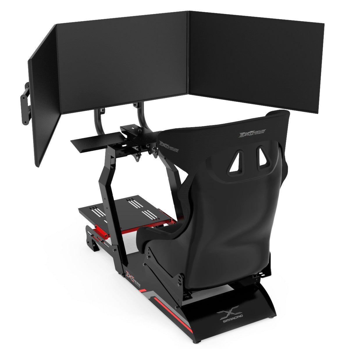  Extreme Sim Racing Triple Screen Tv Stand Add-on Upgrade for  Cockpit P1 3.0 / Virtual Experience 3.0 : Video Games