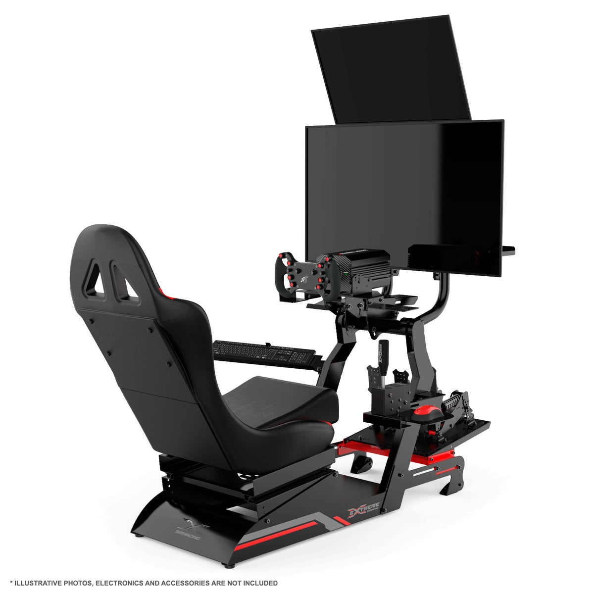 Extreme Simracing Workstation Articulated Keyboard For Virtual