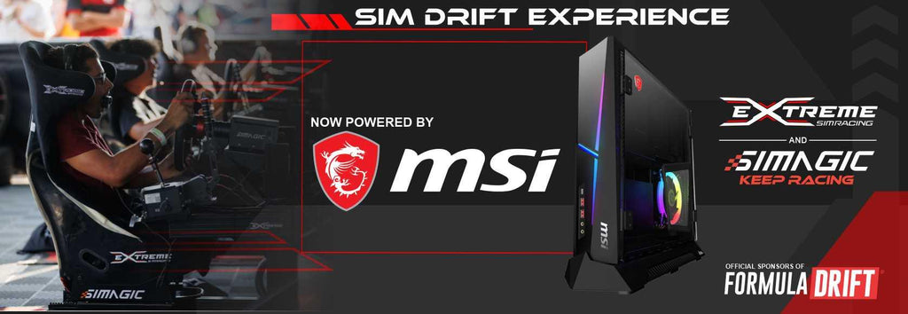 MSI COMPUTERS PARTNERSHIP WITH SIMAGIC AND EXTREME SIMRACING - Extreme Simracing