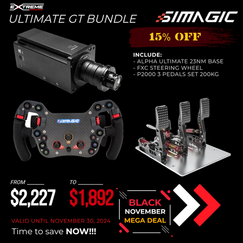 ULTIMATE GT BUNDLE SIMAGIC - BLACK NOVEMBER 2024