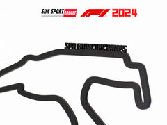 2024 Formula 1 Track Decor - Individual Track - 100mm / 4 Inches