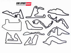 2024 Formula 1 Track Decor - Individual Track - 100mm / 4 Inches