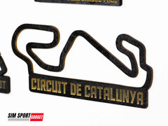 2024 Formula 1 Track Wood Decor - Individual Track