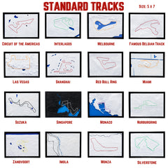 3D Circuit Track Art | F1 | Customizable | Gift | Decoration | Kitchen | Bedroom | Living room |