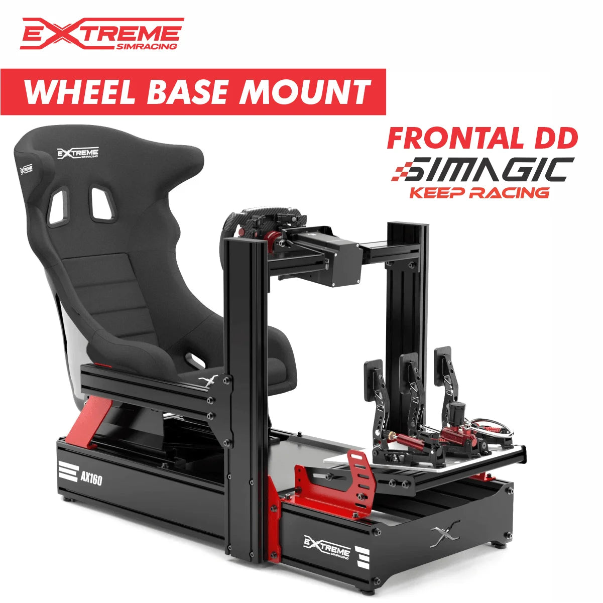 AX160 ALUMINUM PROFILE SIM RACING RIG CONFIGURATOR - Extreme Simracing