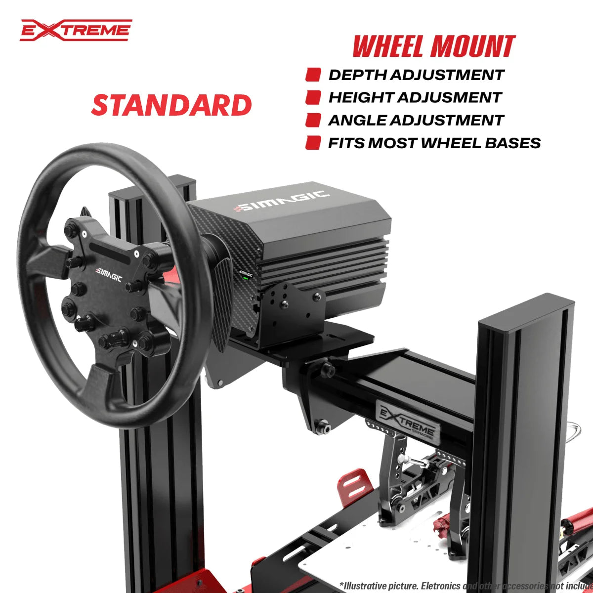 AX160 ALUMINUM PROFILE SIM RACING RIG CONFIGURATOR - Extreme Simracing