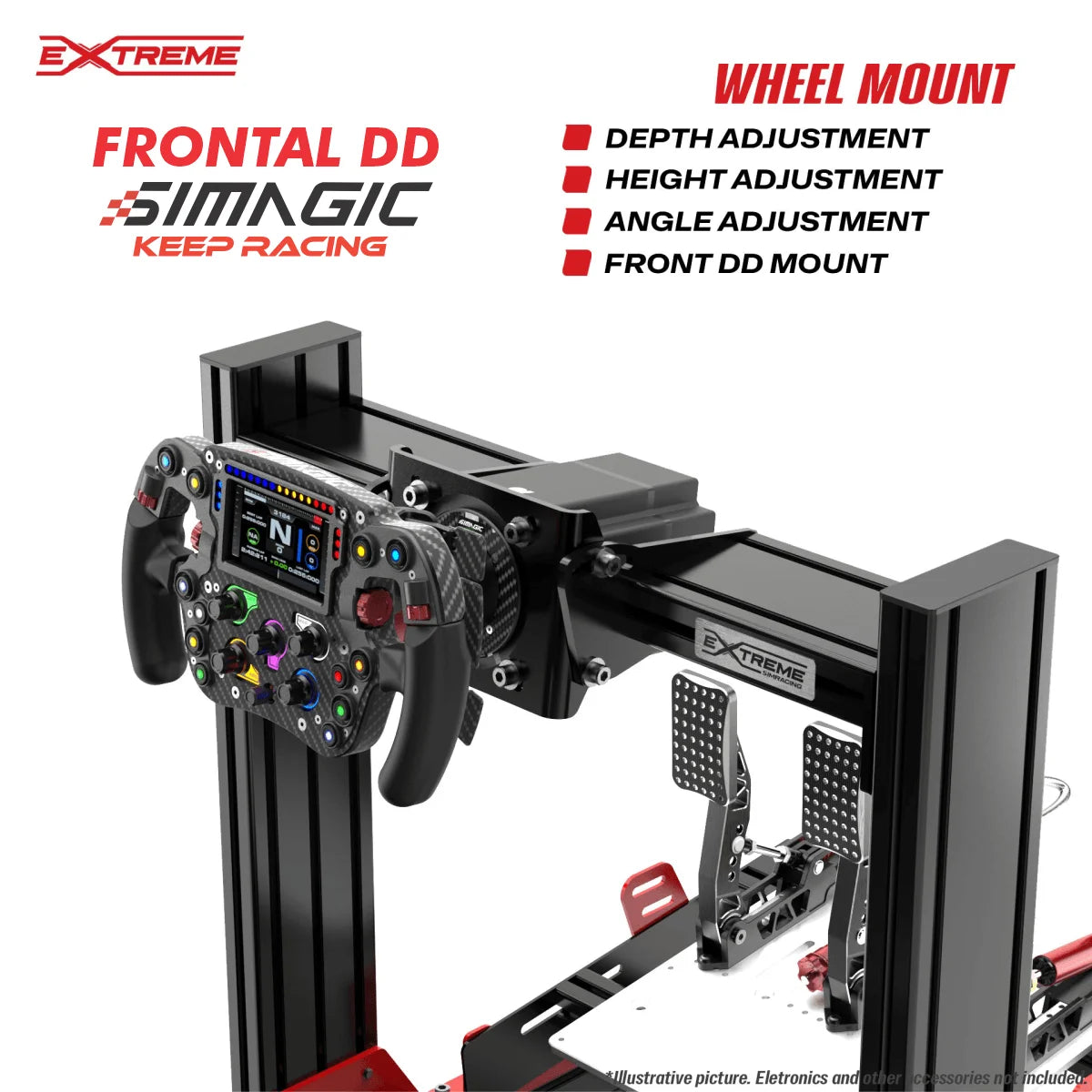 AX160 ALUMINUM PROFILE SIM RACING RIG CONFIGURATOR - Extreme Simracing