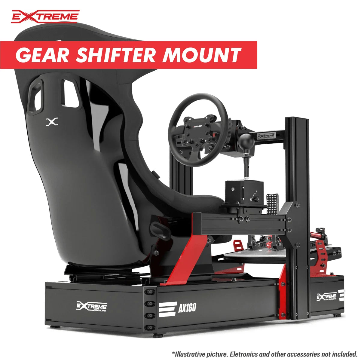 AX160 ALUMINUM PROFILE SIM RACING RIG CONFIGURATOR - Extreme Simracing