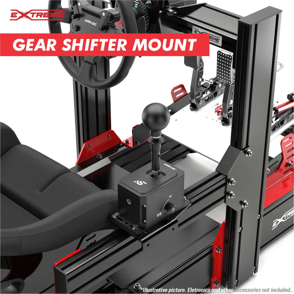 AX160 ALUMINUM PROFILE SIM RACING RIG CONFIGURATOR - Extreme Simracing