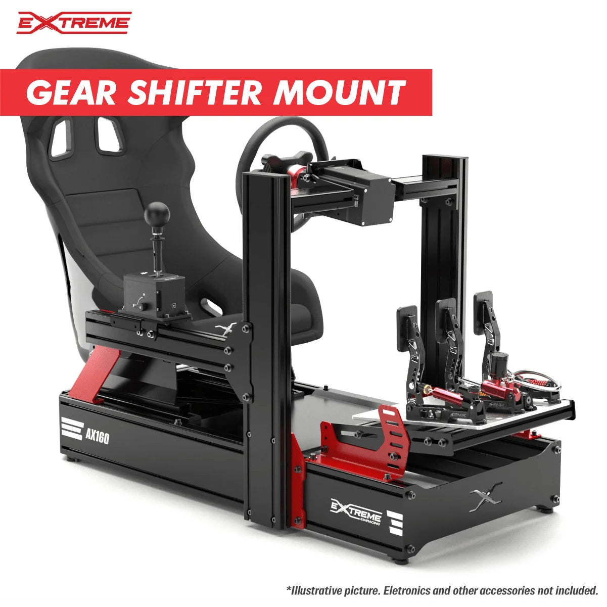 AX160 ALUMINUM PROFILE SIM RACING RIG CONFIGURATOR - Extreme Simracing