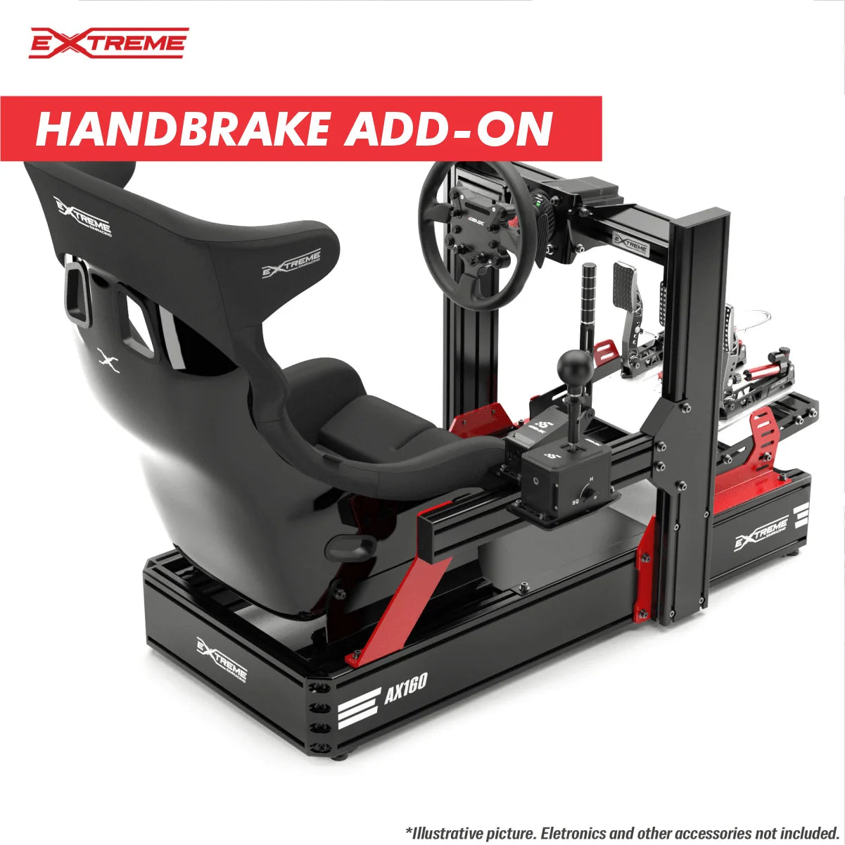 AX160 ALUMINUM PROFILE SIM RACING RIG CONFIGURATOR - Extreme Simracing