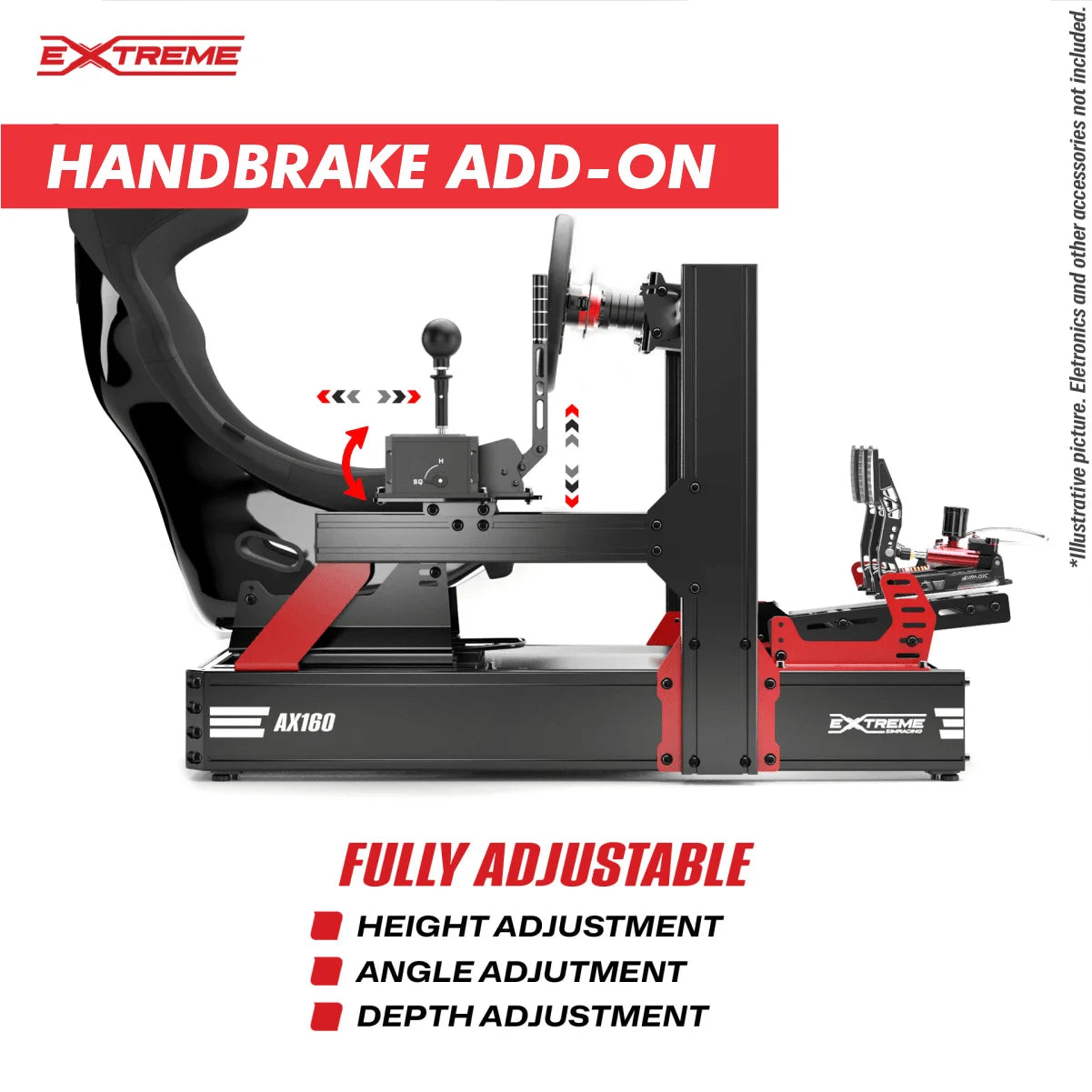 AX160 ALUMINUM PROFILE SIM RACING RIG CONFIGURATOR - Extreme Simracing