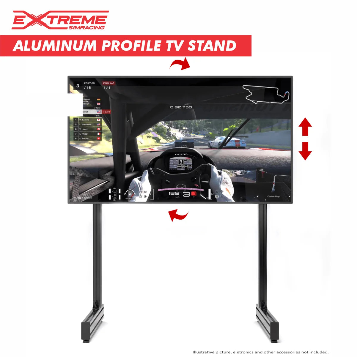 AX80 ALUMINUM PROFILE SIM RACING RIG CONFIGURATOR - Extreme Simracing