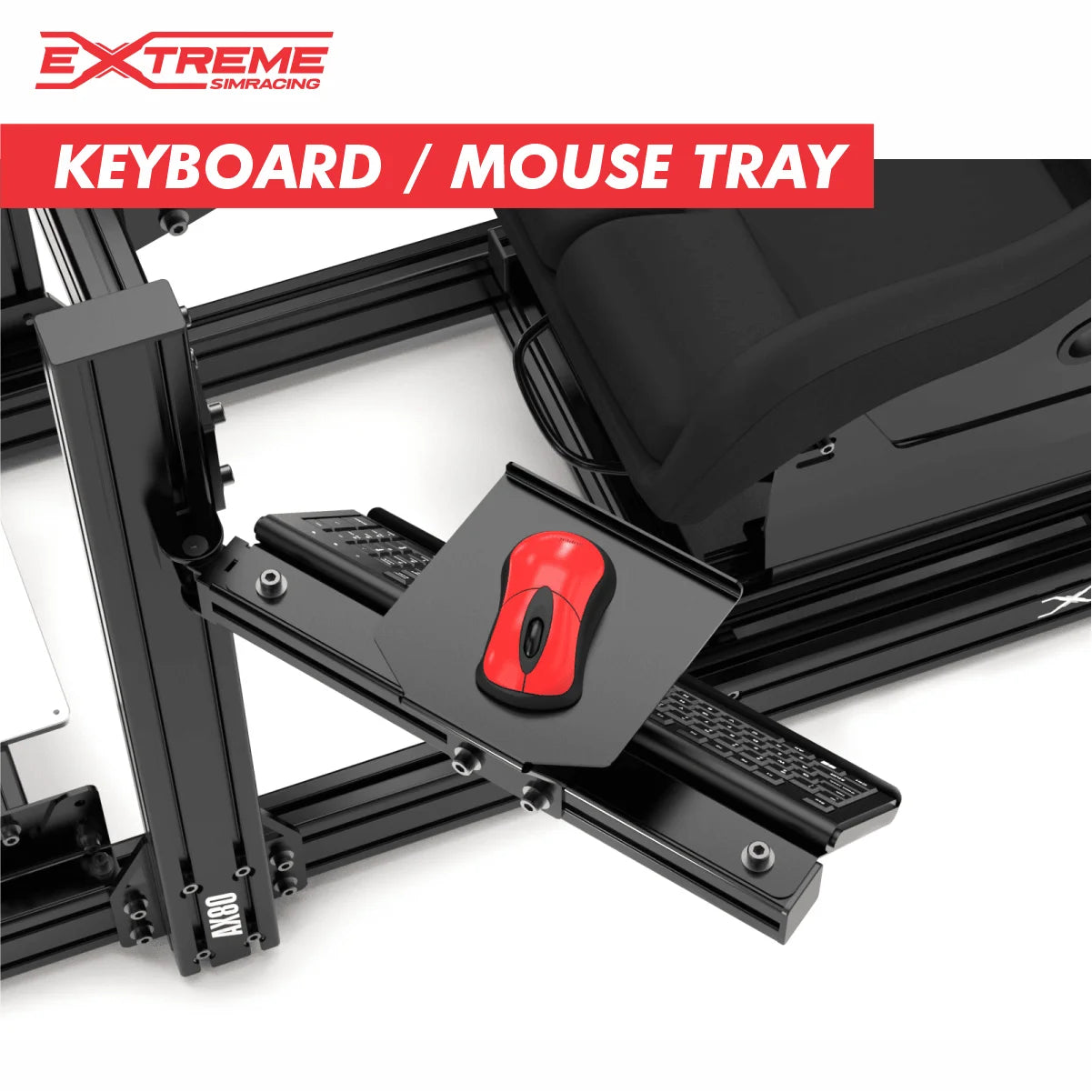 AX80 ALUMINUM PROFILE SIM RACING RIG CONFIGURATOR - Extreme Simracing