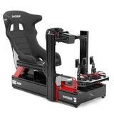 AX160 aluminum sim racing cockpit complete setup with racing seat and pedals
