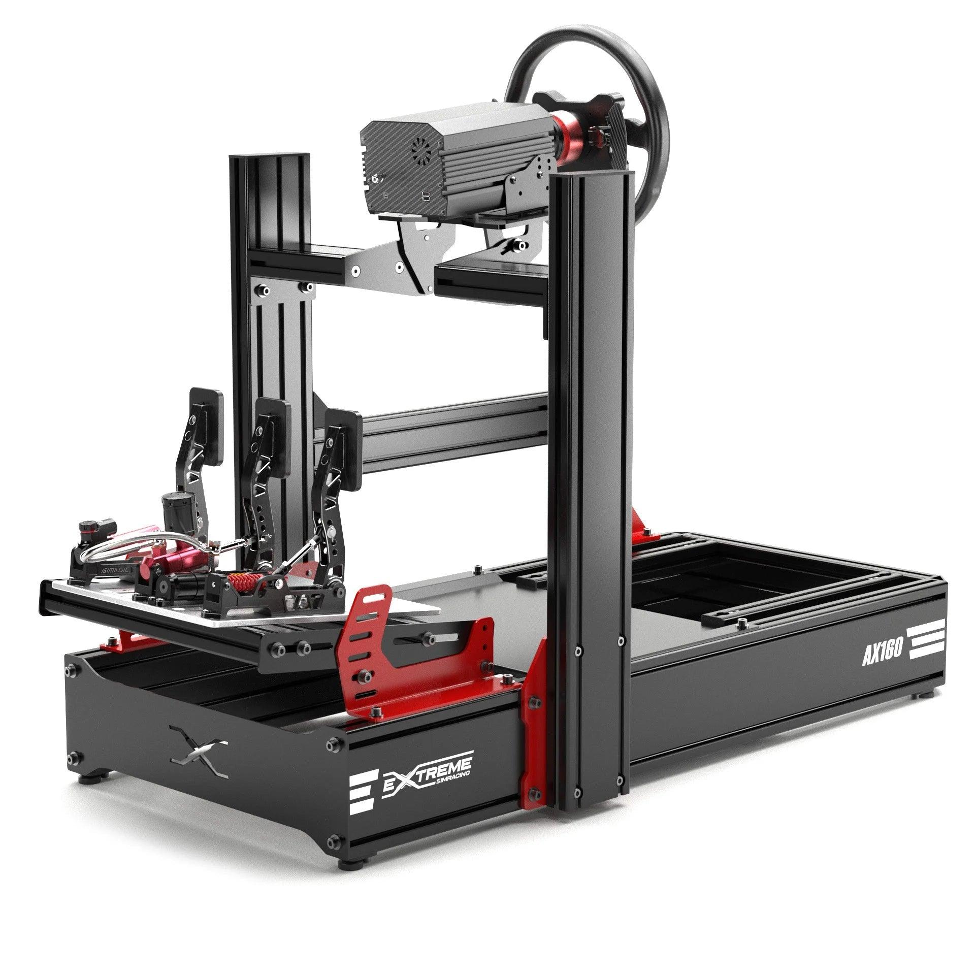 AX160 aluminum profile racing chassis with Horizontal Direct Drive wheel mount