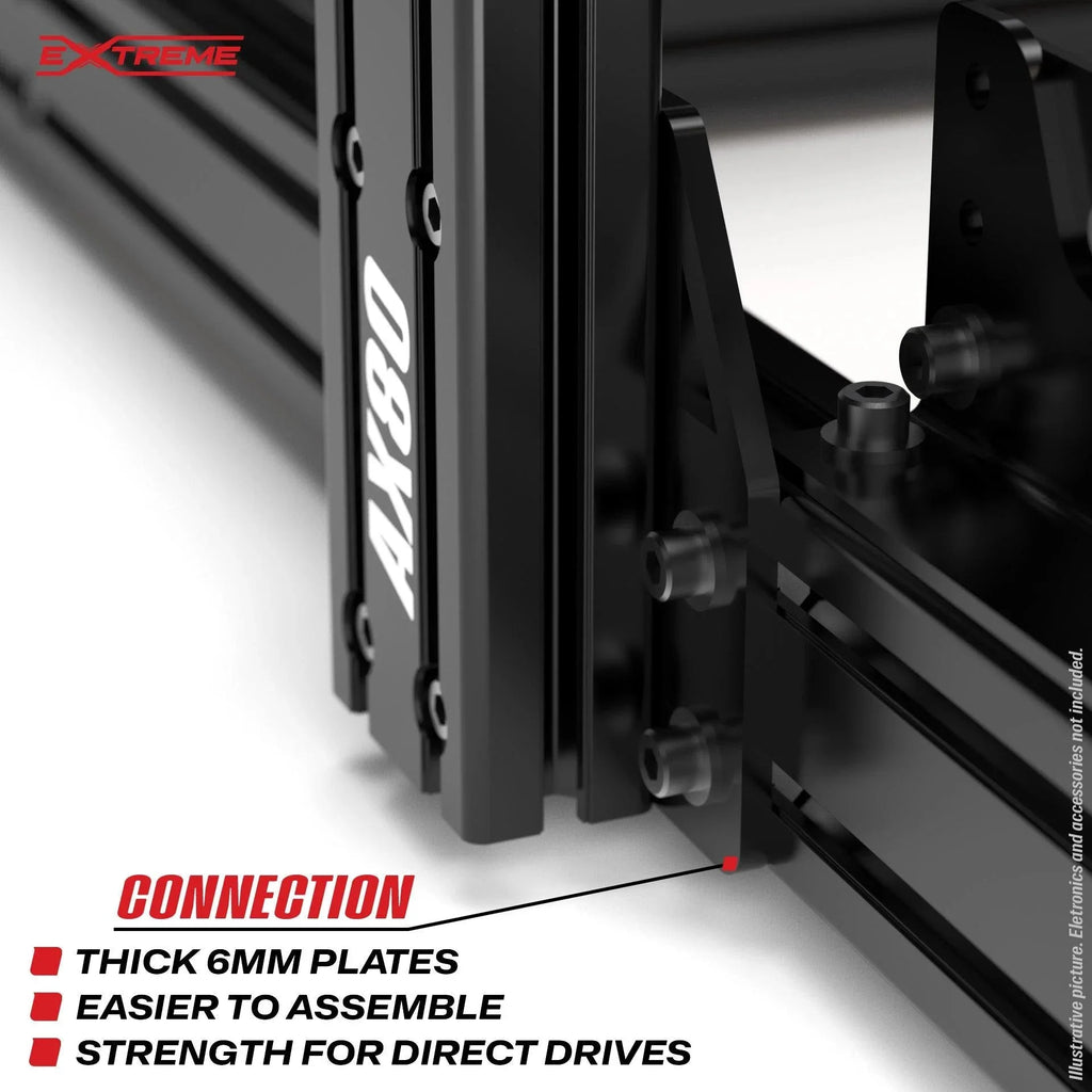 AX80 ALUMINUM PROFILE SIM RACING RIG – Extreme Simracing