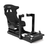 Mounting plates, bolts and assembly hardware included with the AX80 sim racing cockpit