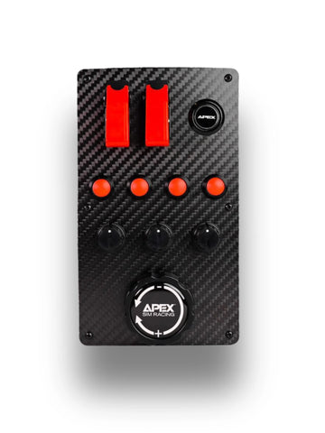Apex Button Box Vertical Mount V1 Apex Sim Racing