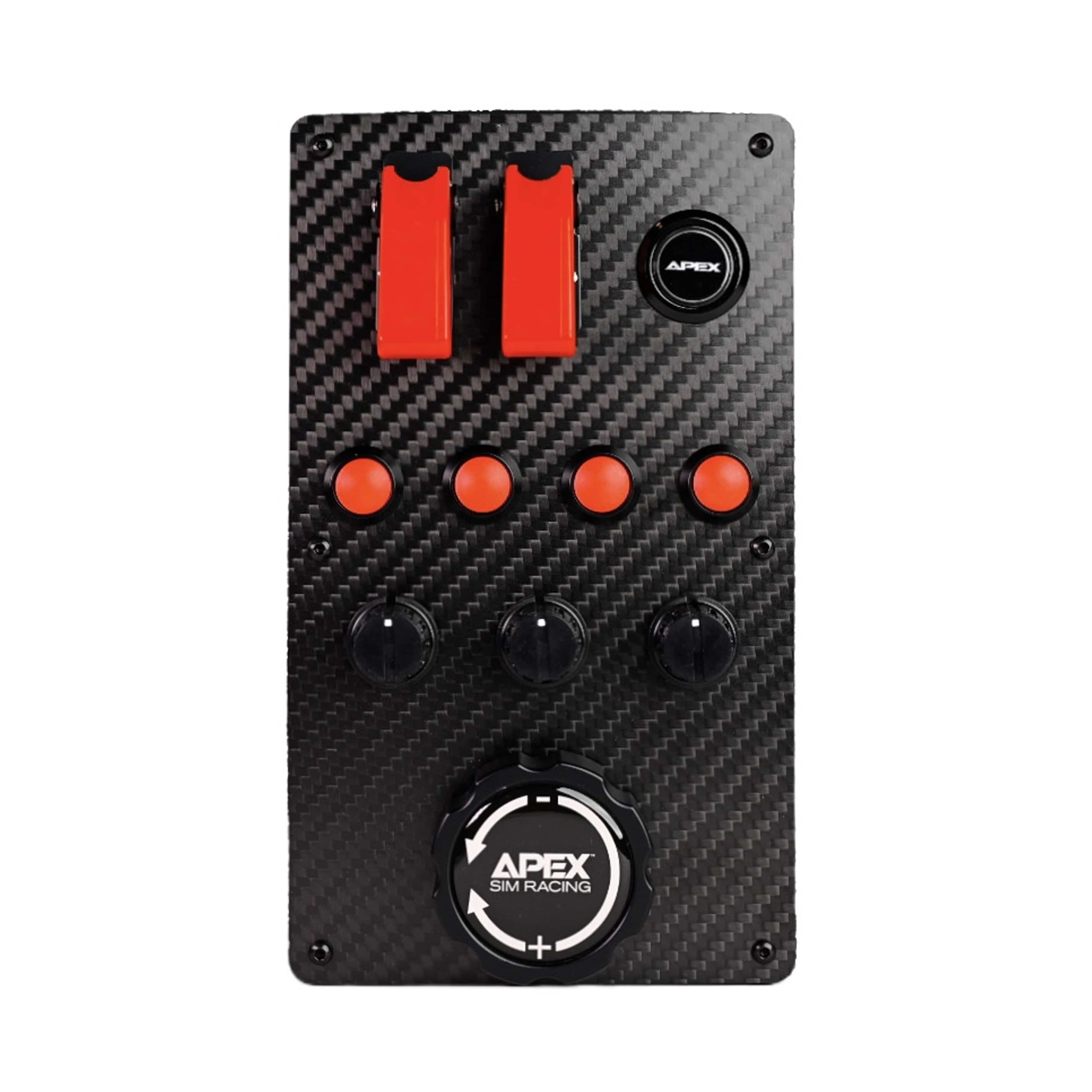 Apex Button Box Vertical Mount V1for Sim Racing | Premium Sim