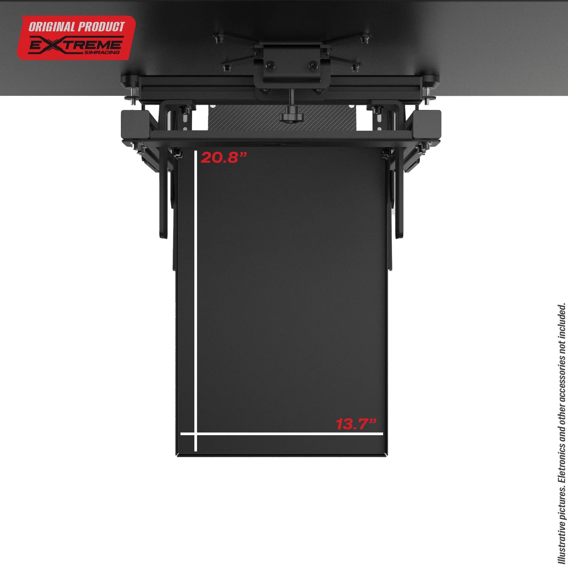BACK TRAY PC/CONSOLE FOR CHASSIS 4.0 Extreme Simracing