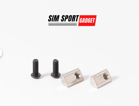 Bolts and Tnuts for Sim Racing Aluminum Profile Rig SimSportGadget