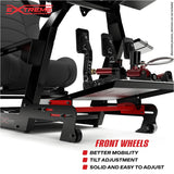 Chassis 3.0 reinforced pedal platform and front transport wheels