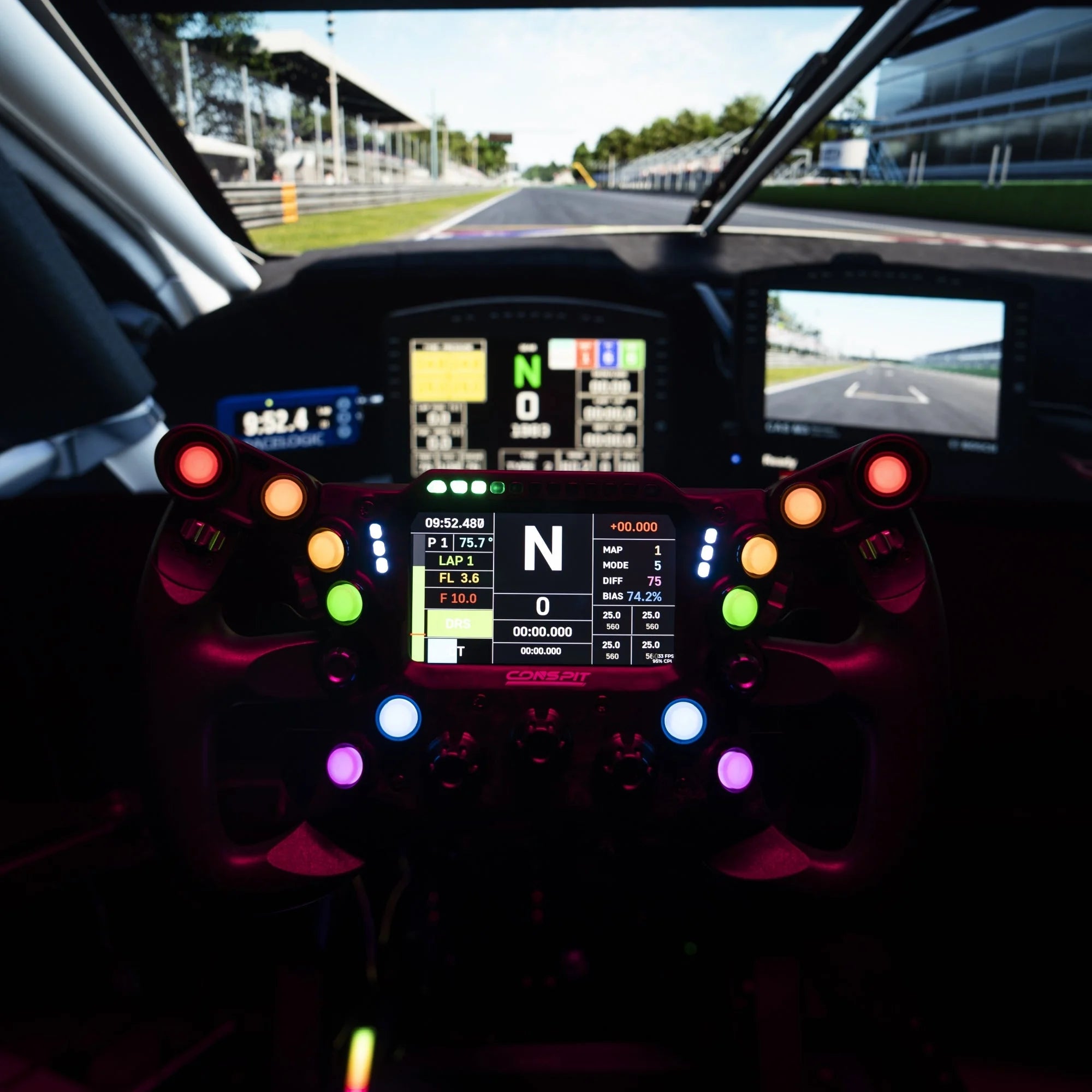 CONSPIT 290 GP Formula Sim Racing Wheel Conspit