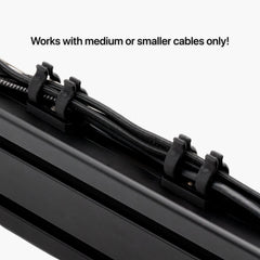 Cable Management Clips Pinch-In Style Pack Of 5