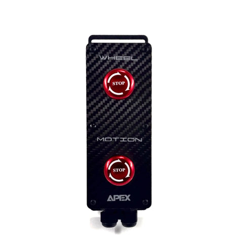 Dual Sim Racing Emergency Switch Apex Sim Racing