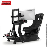 Extreme Simracing Chassis 4.0 reinforced steel frame three-quarter view