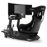 Chassis 4.0 steel sim racing cockpit front view with Direct Drive wheel mount