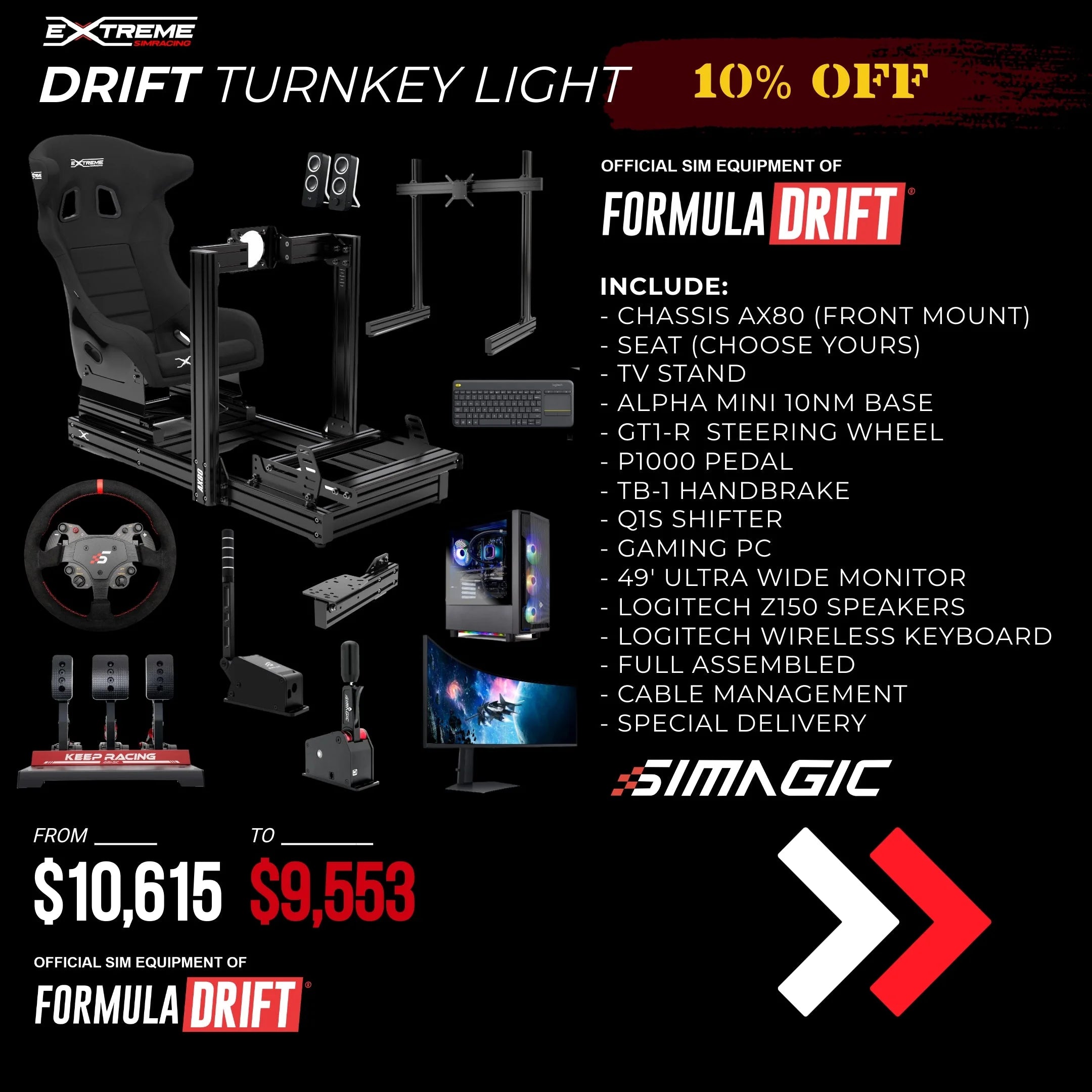 FULL DRIFT TURNKEY LIGHT Extreme Simracing