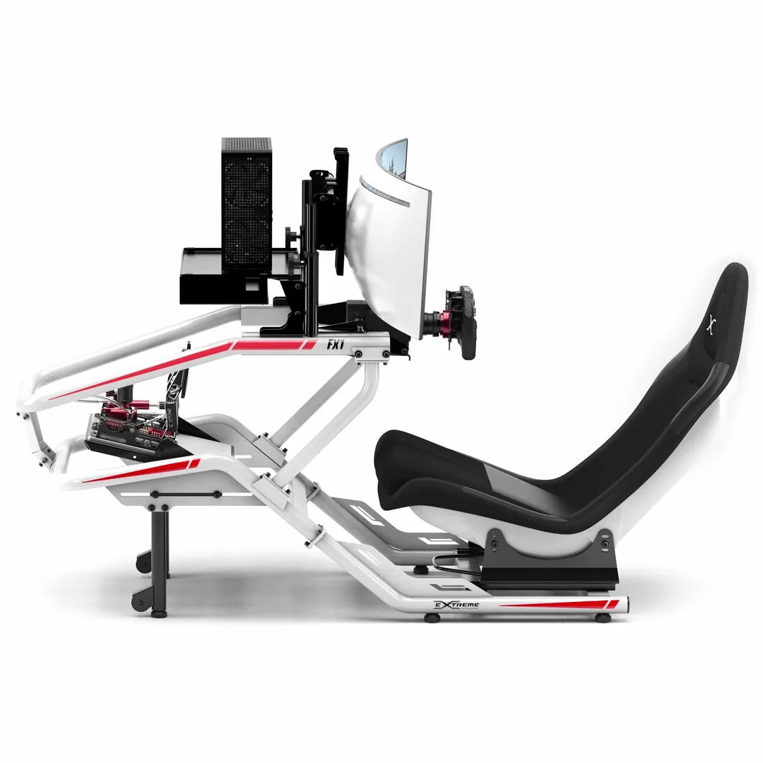 FX1 Formula sim racing cockpit animated color options