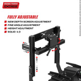 INTEGRATED TV STAND FOR CHASSIS 4.0 Extreme Simracing