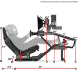 INTEGRATED TV STAND FX1 - Extreme Simracing