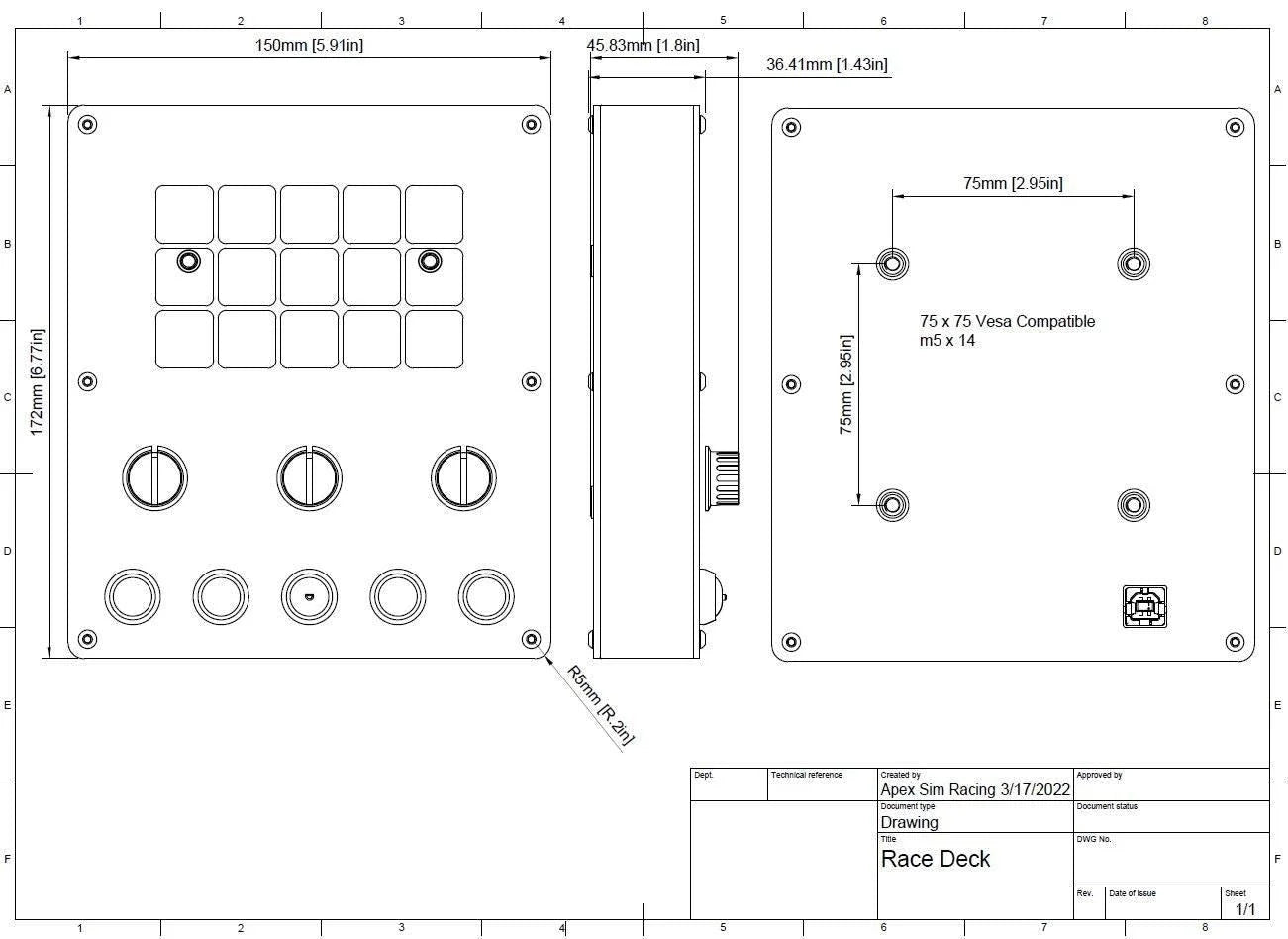 Race Deck Apex Sim Racing