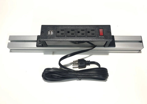 Rig Mounted Power Strip / Usb Kit Apex Sim Racing