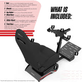 Compact 2.0 included seat, chassis, cup holder, wheel deck, shifter mount and pedal platform