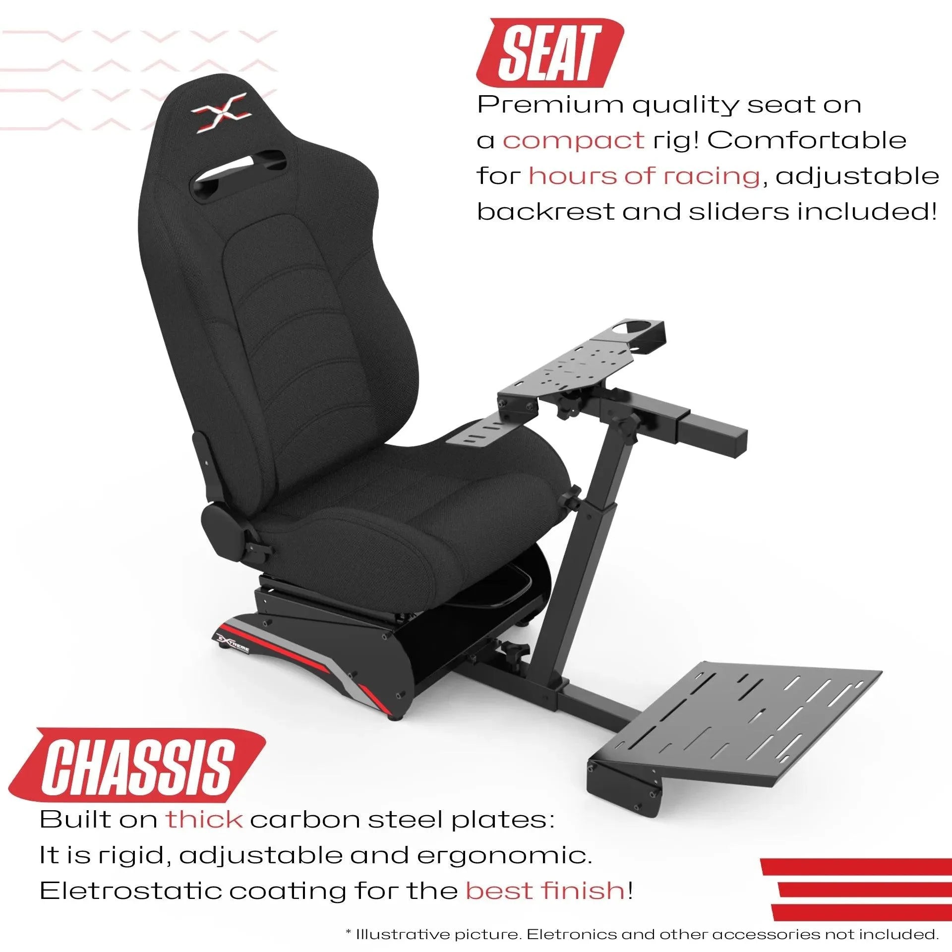 SIM RACING COCKPIT COMPACT 2.0 - Extreme Simracing