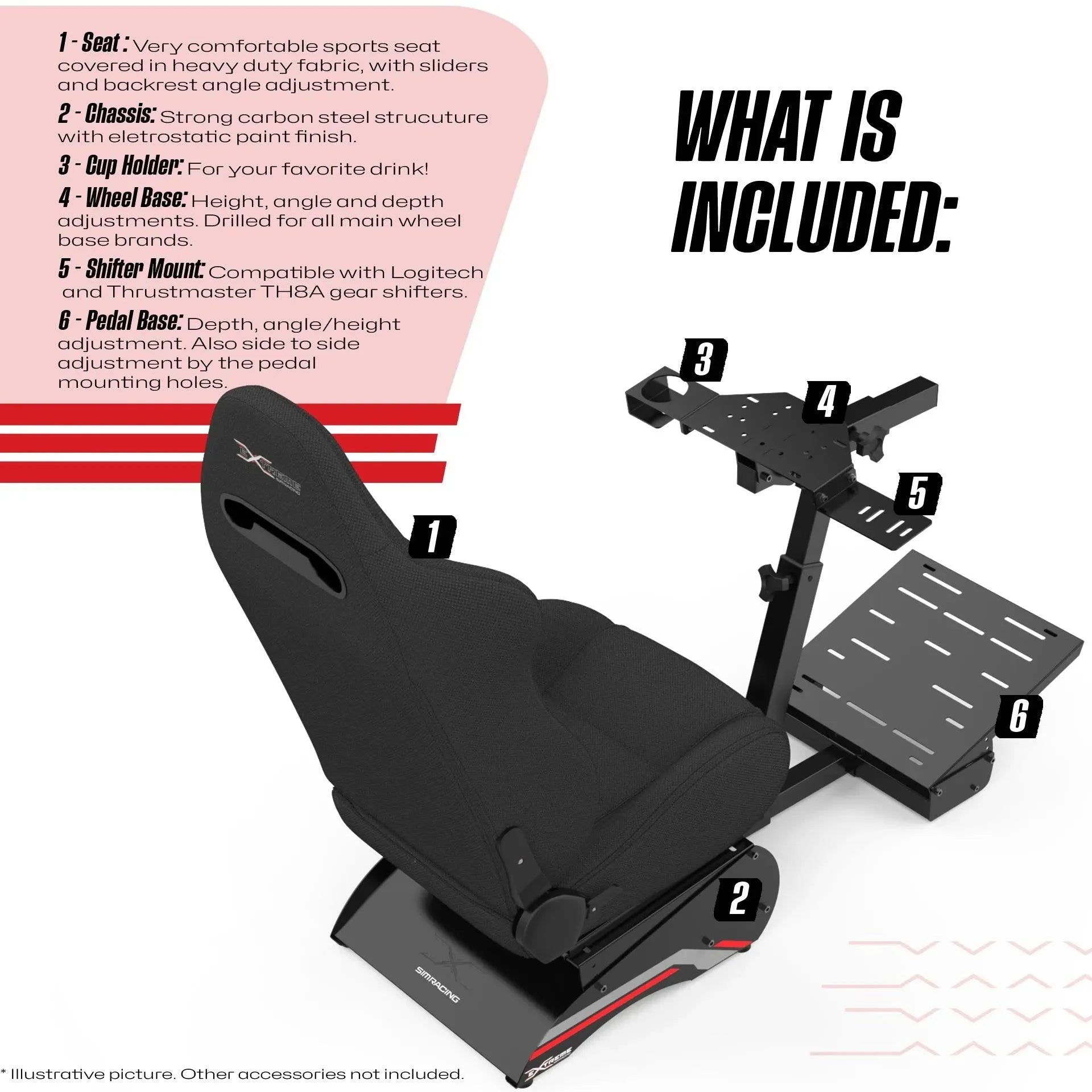 SIM RACING COCKPIT COMPACT 2.0 - Extreme Simracing