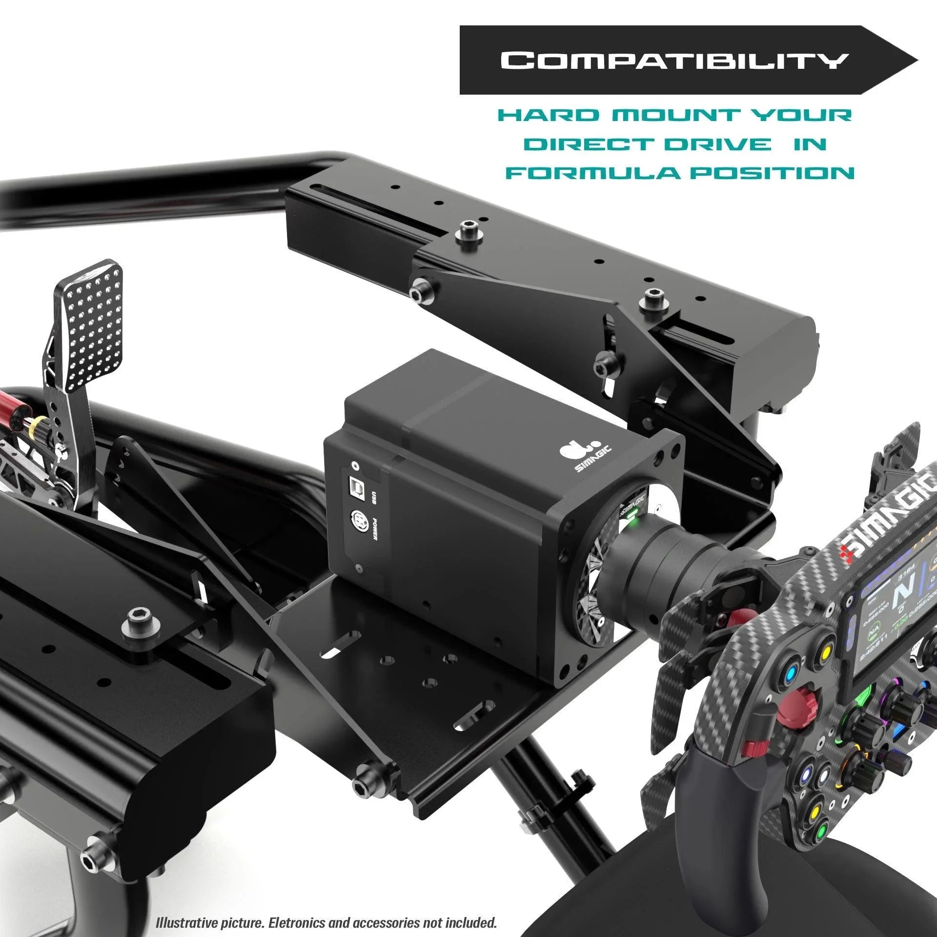 SIM RACING COCKPIT FX1 - FORMULA 2023 Extreme Simracing