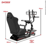 SIM RACING COCKPIT XT PREMIUM LITE 3.0 FULL ACCESSORIES - Extreme Simracing