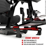 SIM RACING COCKPIT XT PREMIUM LITE 3.0 FULL ACCESSORIES - Extreme Simracing