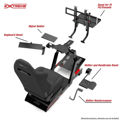 XT Premium Lite 3.0 Cockpit | Extreme Simracing